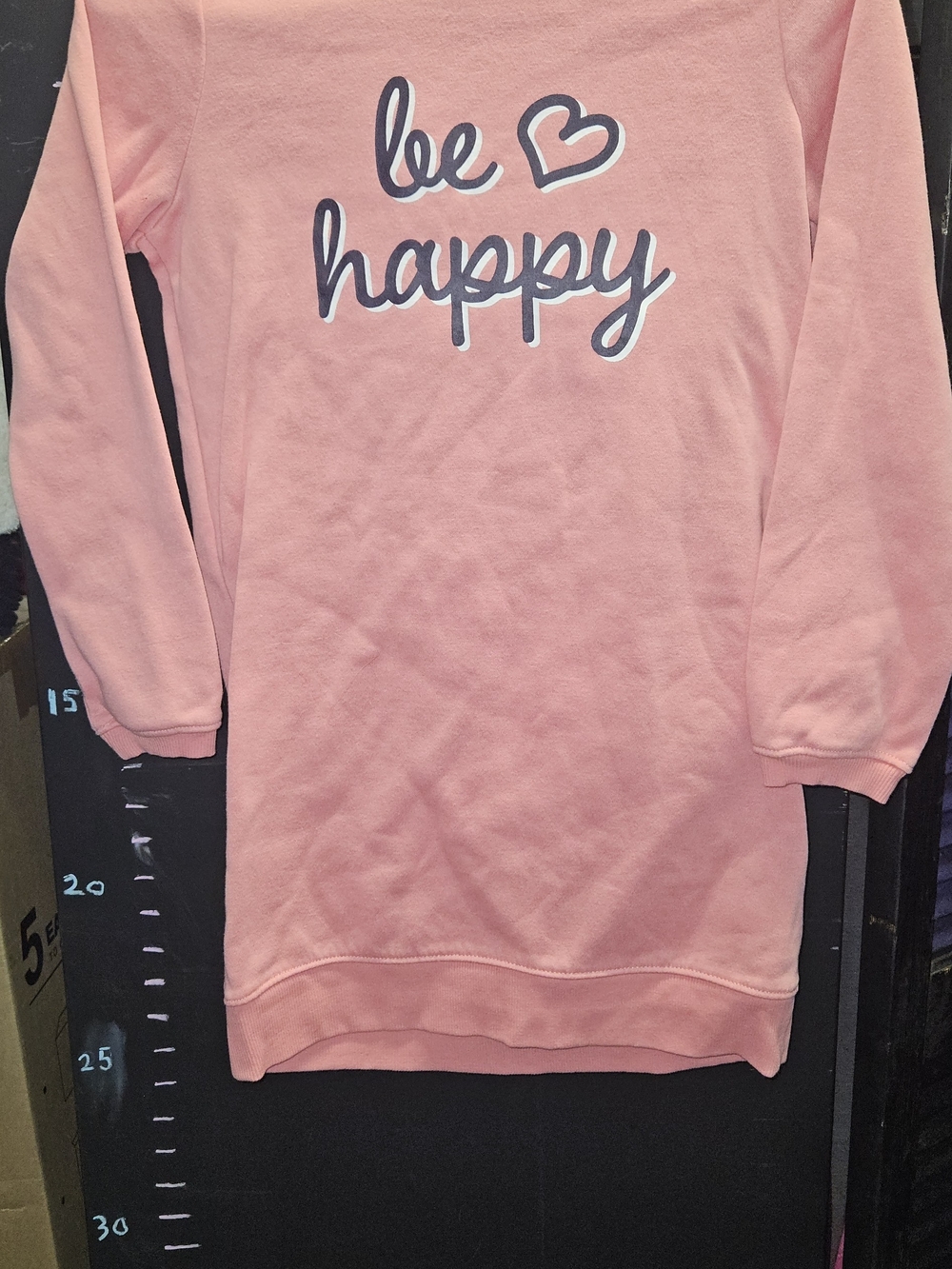 Victory Heart Girls Pink Sweatshirt Size 10 Like New